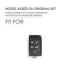 Car Key Case Cover For Land Rover Range Rover Sport Evoque Velar Discovery 5 Jaguar XJ XE XF XJL XFL E-Pace F-Pace Keychain Men