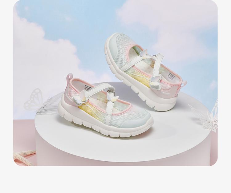 David Bella Girls' Mesh Sandals Summer Children's Stylish Sneakers Baby Breathable Shoes
