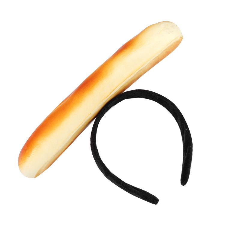 Креативные 3D-ободки для волос с овощами: Аксессуары для волос из моркови, перца, баклажана и зеленых овощей для женщин