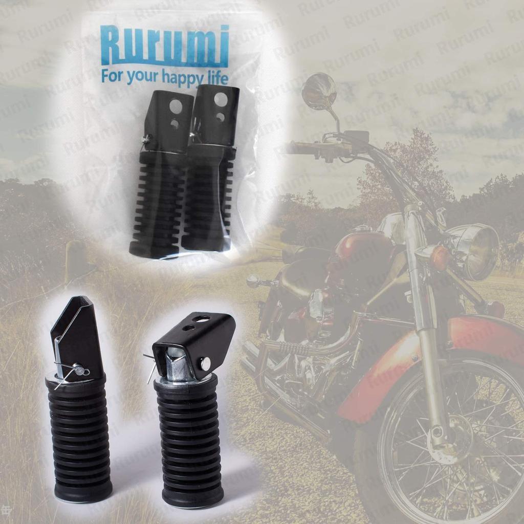 Rurumi Z400FX Универсальная задняя подножка для пассажира Левая и правая 2 штуки Комплект Мотоцикл Тип мотоцикла