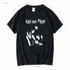 Ladies Alien Sex Fiend Band Photo Official T Shirt Womens Girls Vintage Washed Streetwear Homme Breathable Versatile Soft