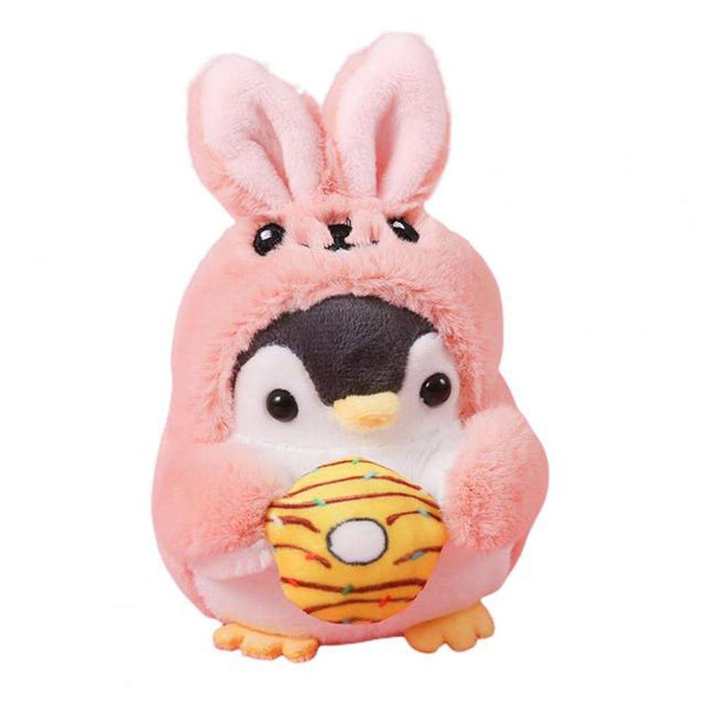 Donut Stuffed Pendant Penguin Pendant Plush Key Chain Korean Style Key Buckle Women Key Holder