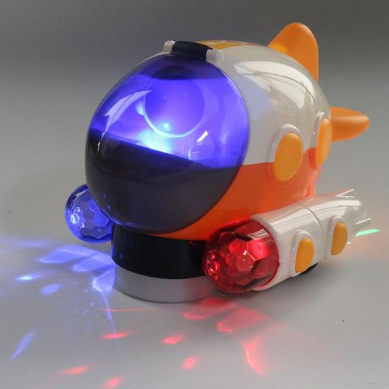 Электрическая подводная лодка, музыкальный проекционный автомобиль с вращающейся игрушкой астронавтов, световая имитация, забавная модель самолета