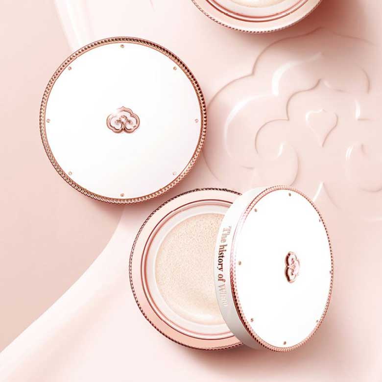 The history of whoo Gongjinhyang Seol Whitening Tone Up Sun Cushion SPF50+ PA+++ 13 г*2 шт.