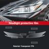 Transparent TPU For LEXUS ES   2024 Car Center Console Media Dashboard Navigation Anti-scratch Protector Interior Film