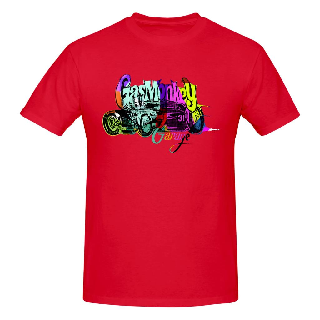Piece Hot Rod Haven Novelty Graphic Cotton TShirt Monkey Garage Tops Tees For Unisex
