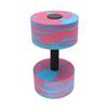 Water Dumbbells Aqua Fitness Barbells EVA Foam Water Weights for Pool Resistance Training Aerobic Exercise Equipment for Men Women Weight Loss