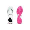 Puma Future 7.7 Match+ LL Lace-Up TT (Rubber Studs) Soccer Shoes Men Soccer Shoes White Blue 107713-01