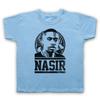 NAS NASIR BIN OLU DARA JONES НЕОФИЦИАЛЬНЫЙ ТРИБЬЮТ РЭПЕР ДЕТИ ДЕТСКАЯ ФУТБОЛКА