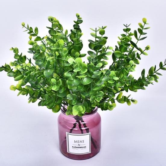 1шт искусственный эвкалипт шаровидный листья зеленые растения домашний офис сад декор