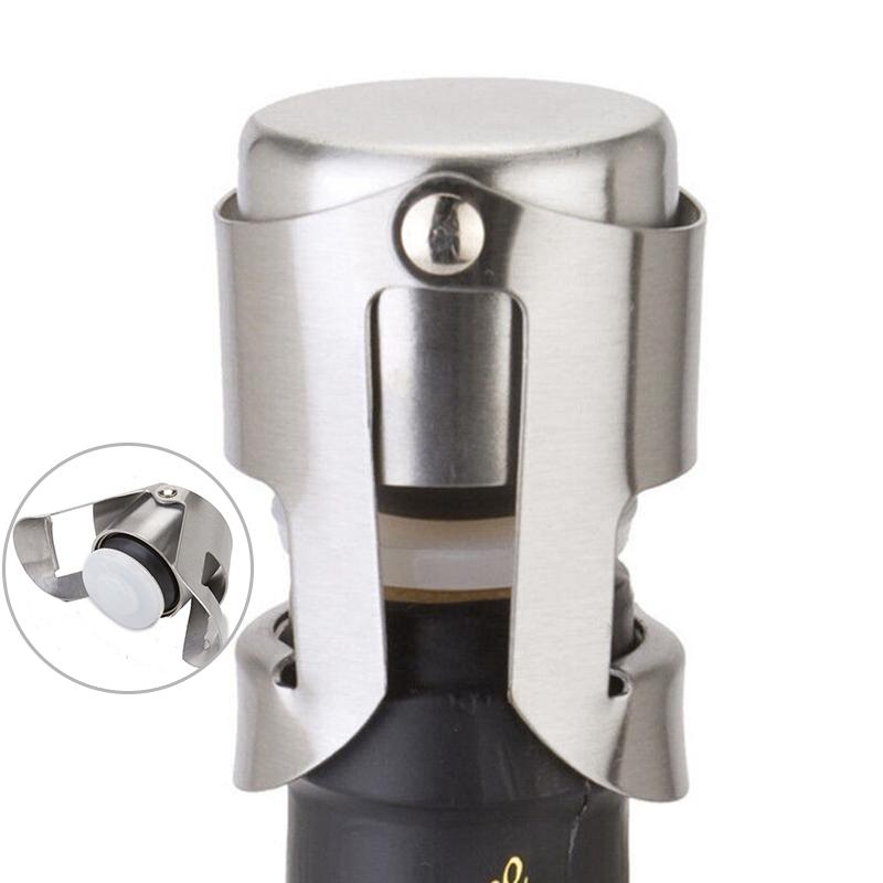 Нержавеющая сталь, герметичная винная пробка, герметик для бутылок шампанского, профессиональная пробка для игристых вин