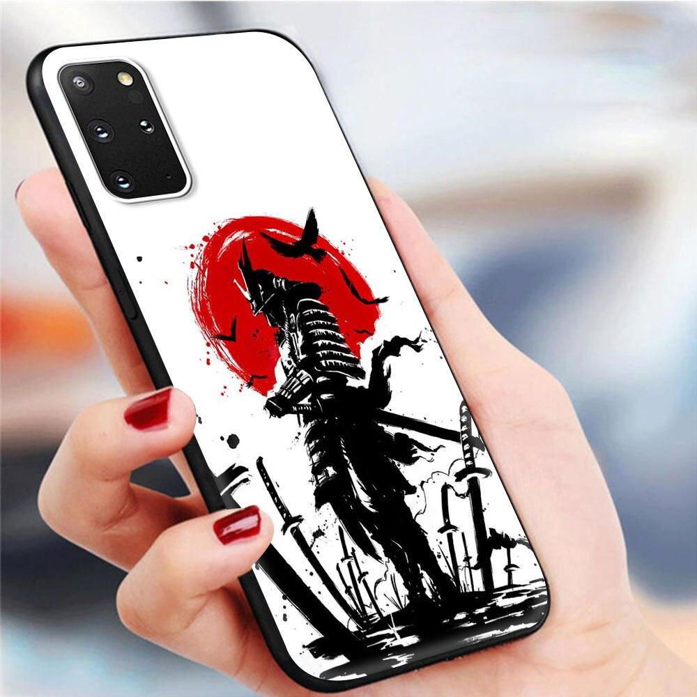 Чехол для телефона Japan The samurai Ninja для Samsung Galaxy S20 FE S21 Ultra S20 S10 S9 Plus S10E S8 из мягкого силикона TPU