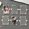 INS Акриловый Держатель для Фотокарточек Сумка Кулон 3 Дюйма Дисплей для Карт Держатель для Карт Цветные Ангельские Крылья Защита для Карт Банковская Карта