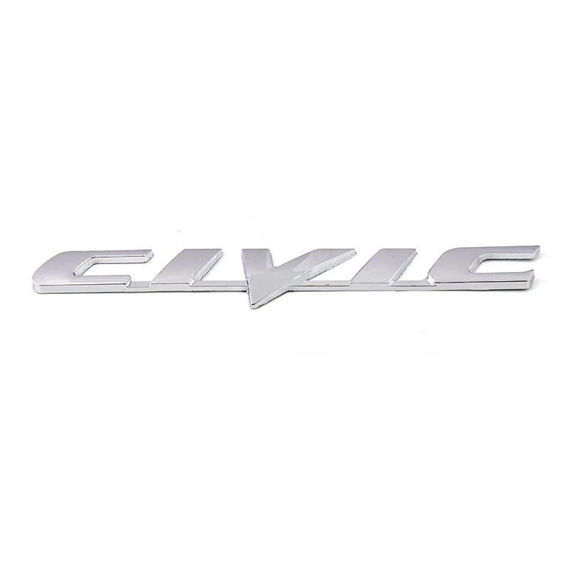 3D Металлическая Буквенная Наклейка Значок Ivtec Стиль Автомобиля Для Civic Логотип Автомобиля Задняя Крышка Багажника Наклейки Наклейки Авто Аксессуары
