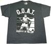 Футболка MUHAMMAD ALI Лицензированная Бокс Величайший GOAT Футболка Мужская 2XL Угольно-серый Новая Унисекс Футболка
