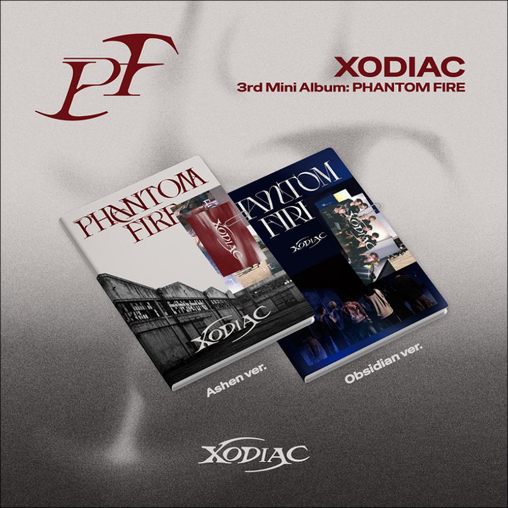 XODIAC 3-й мини-альбом PHANTOM FIRE(Пепельный Вер. / Обсидиан Вер.) + Бесплатный подарок