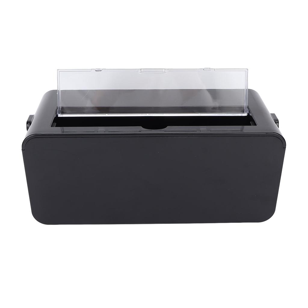 Коробка для хранения розеток, безопасная пылезащитная розетка, органайзер для проводов, пластиковая коробка для дома, средний черный