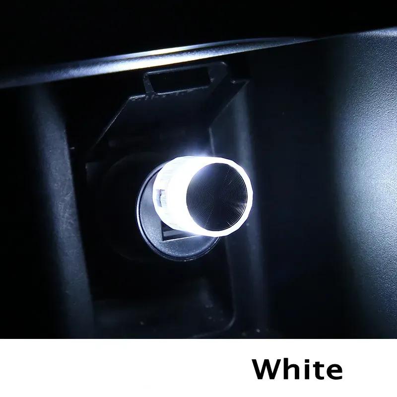 1pcs Car Mini USB Lights LED Decorative Lights, Atmosphere Lights Car PC Computer Portable Lights, Plug And Play Without Battery