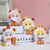 Талисман Fortune Cat Фигурка из смолы Мини-скульптура кошки Детские игрушки