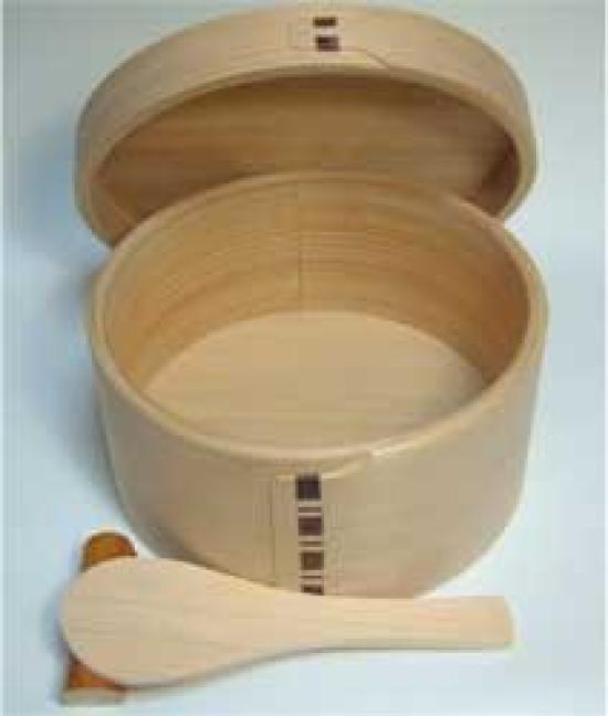 Odate Magewappa Rice Container (3-cup size)