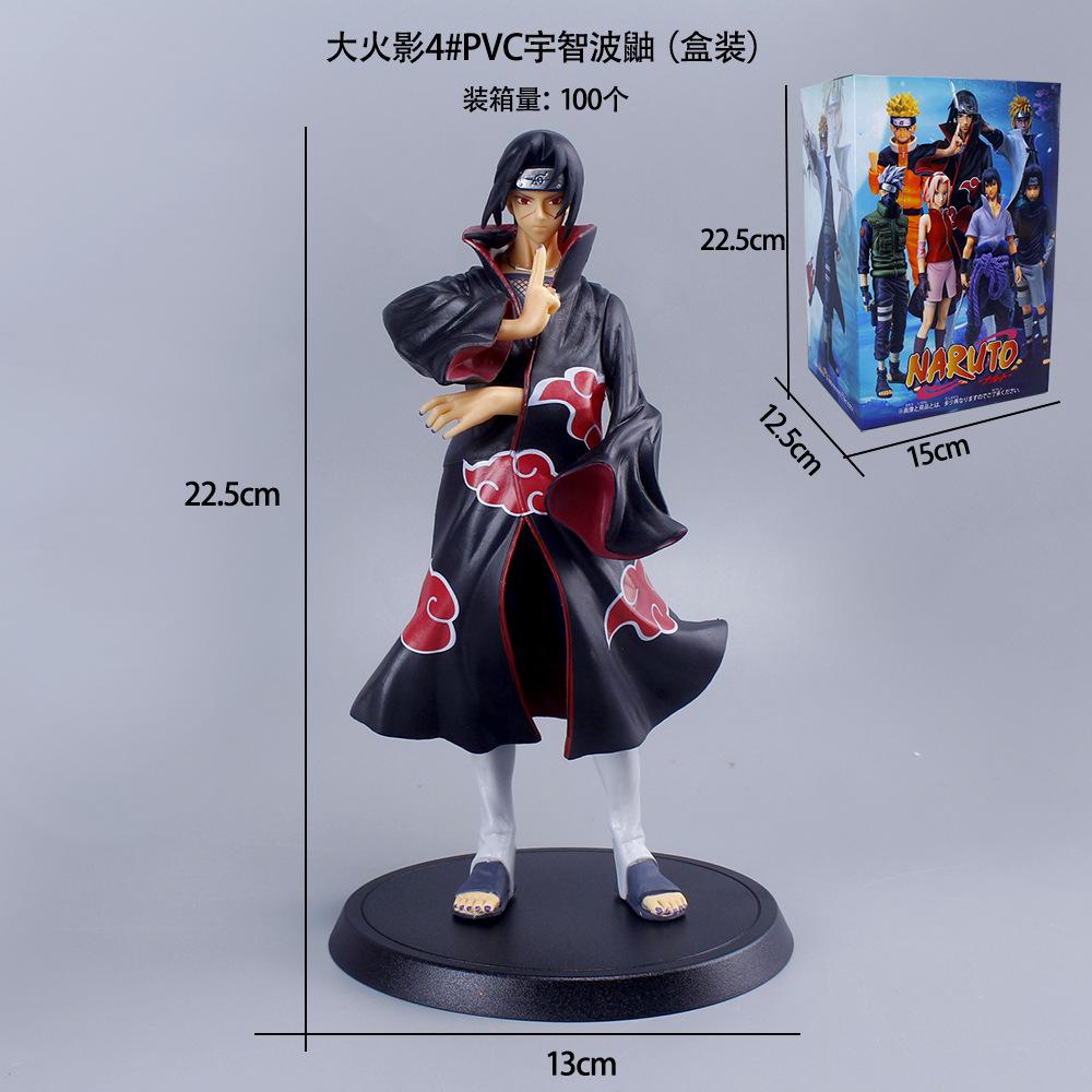 15 см Bandai Наруто Аниме Фигурка Учиха Итачи Фигурка Действия ПВХ Коллекционная Фигурка Кукла Украшения Игрушки Подарки Прочный