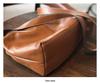 2025 Autumn Women's Large Capacity Genuine Leather Crossbody Shoulder Tote Bag