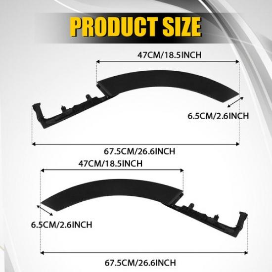 Rear Fender Flare Molding Trim For CRV CR-V 2017- Honda Drver Passenger Side