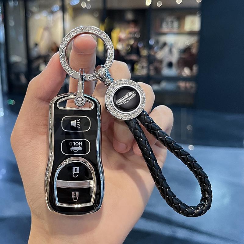 Чехол-футляр из ТПУ для автомобильного ключа Nissan Tiida Sentra X-Trail T30 Altima Frontier Armada Maxima Для Infiniti Qx56 Ja60 Fx35 Аксессуары