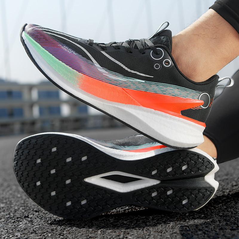 Chitu 8pro Heartbeat Luminous Running Shoes Men's Breathable Children's Running Shoes Are Really Explosive Ultra-lightweight Carbon Board Sports Shoes