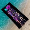 1 шт. K-pop Идол Пляжное полотенце Ультрапоглощающее Прохладные вещи для комнаты Банное полотенце для бассейнов Плавания На улице Спортзал Розовое Декор комнаты Эстетичный