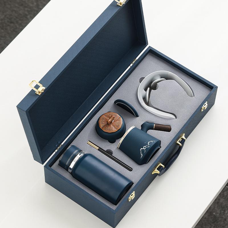 Business gift sets can be printed to send customers practical corporate anniversary activities souvenir employee benefits