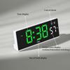 Цифровой будильник с голосовым управлением, TEMP, неделя 2, будильник, питание от USB, всегда включено, летнее время, повтор, настольные часы, ночной режим, 12/24 ч, светодиодные часы