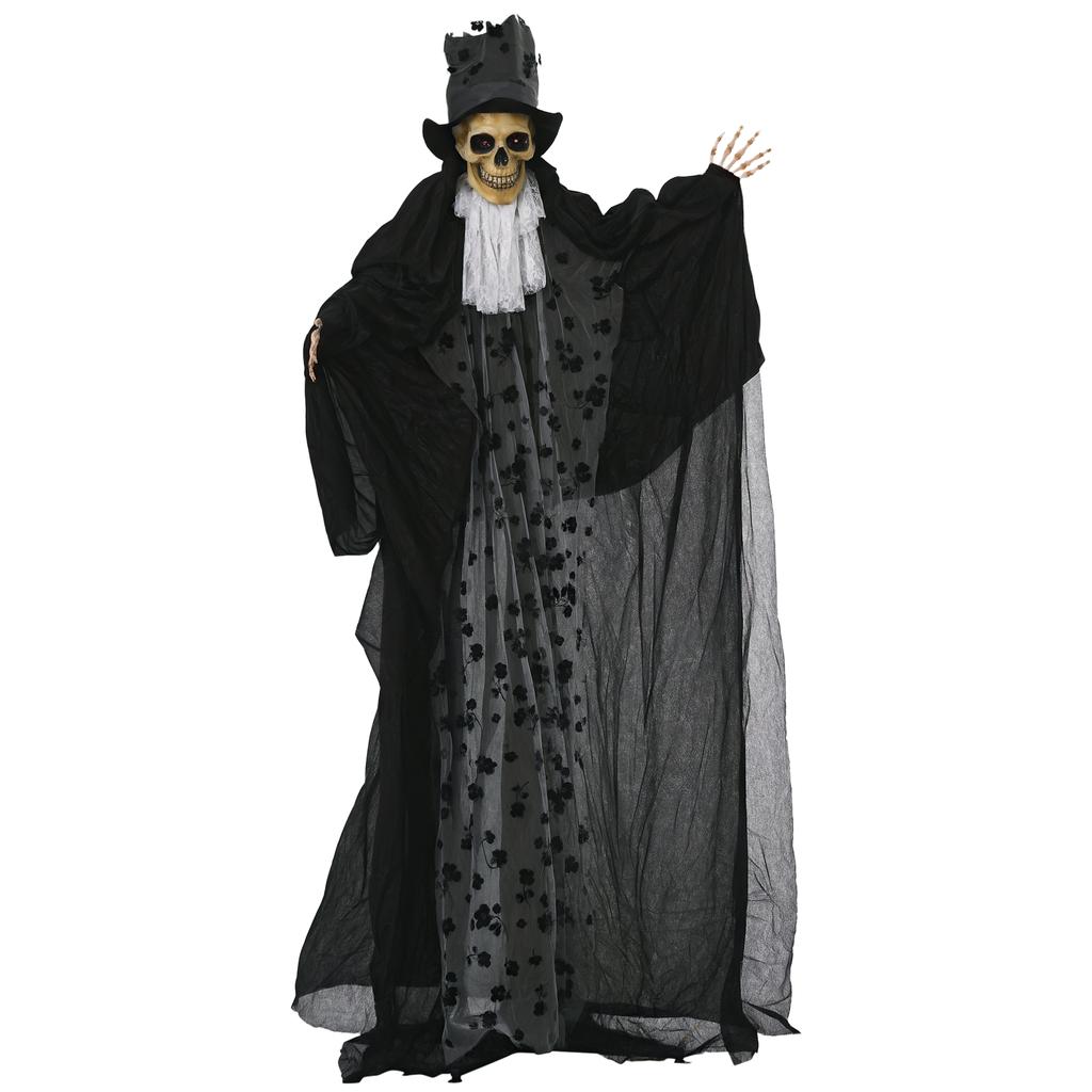 Halloween decoration ghost groom with special effects and sound function 115 cm x 65 cm x 189 cm