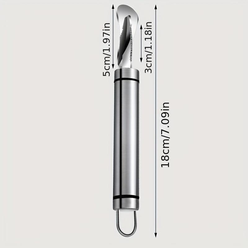 1pc, Orange Peeler, Stainless Steel Orange Peeler, Simple Lemon Peeler, Creative Cutter