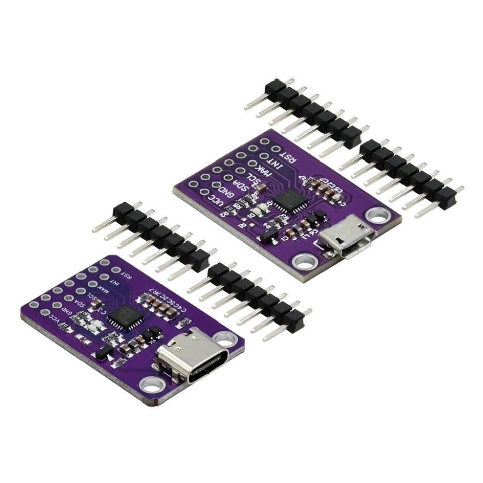 Отладочная плата CP2112 USB в SMBus I2C Модуль связи 2.0 MicroUSB 2112 Оценочный комплект для модуля датчика CCS811 для arduino