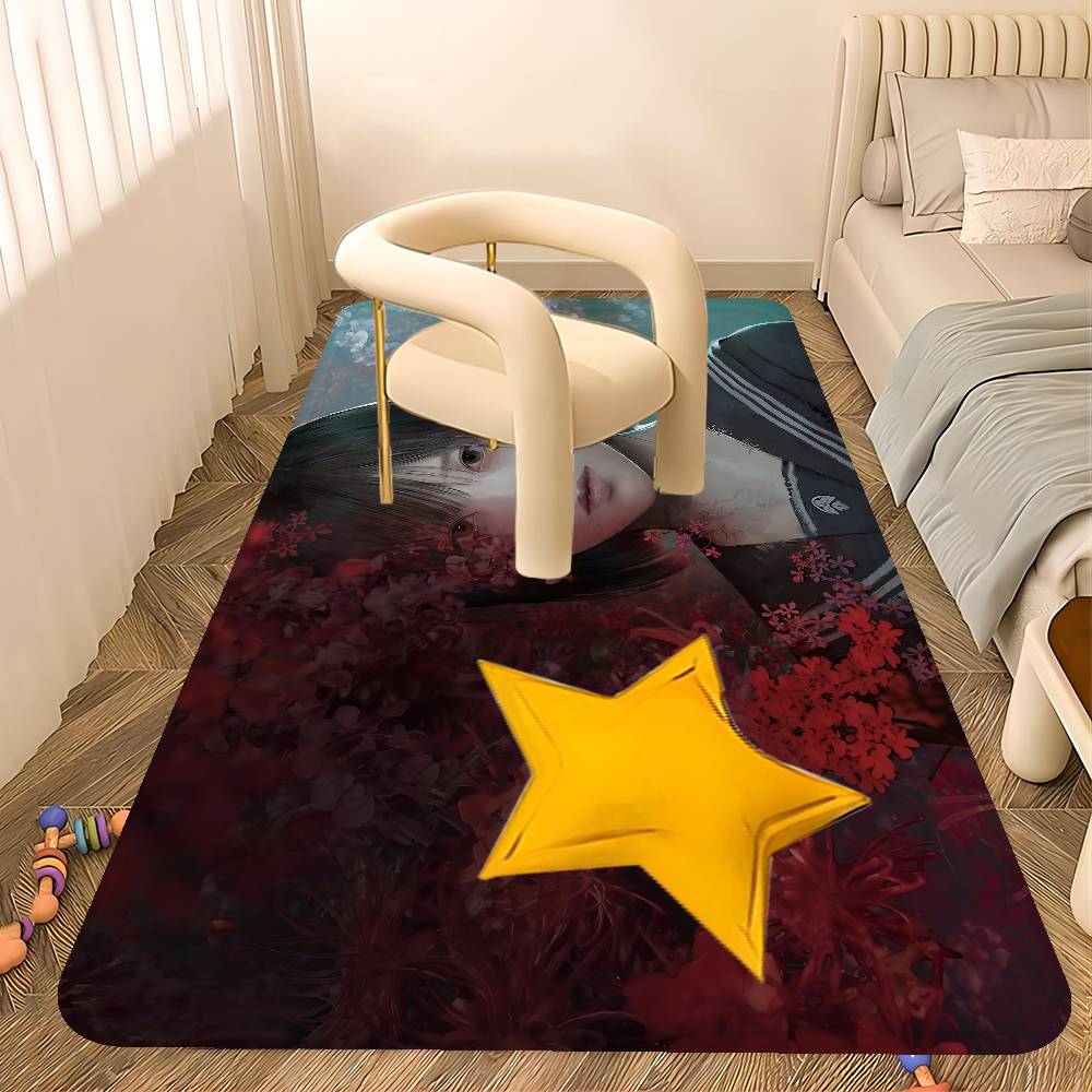 Horror Game S-Silent H-Hill Entrance Door Mat Nordic Style Bedroom Living Room Doormat Home Balcony Anti-Slip Modern Home Decor