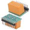 DR21A01 Двухполюсный двухстабильный релейный модуль DPDT DC 5В/12В DR21A01 Релейный модуль Ультрамалый DPDT релейный модуль Управление схемой