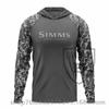 Камуфляжный рыболовный костюм Simms UPF50 ледяной шелк с длинным рукавом худи быстросохнущий дышащий солнцезащитный летний тонкий