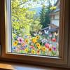 Электростатические Настенные Наклейки Бабочки Свежие Съемные DIY Декор Дома для Стен Спальни Офиса