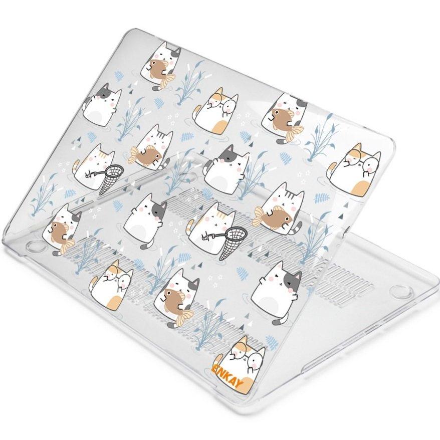 ENKAY case for MacBook Air 13 A2337 M1 A2179 A1932, HardShell, Cats