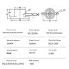Датчик приближения SD-3020A/B/C/D/AL металлический индуктивный датчик три провода NPN нормально открытый DC