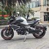 For CFMOTO 800NK NK800 carbon steel competitive bar aluminum alloy anti fall head spring bumper modification