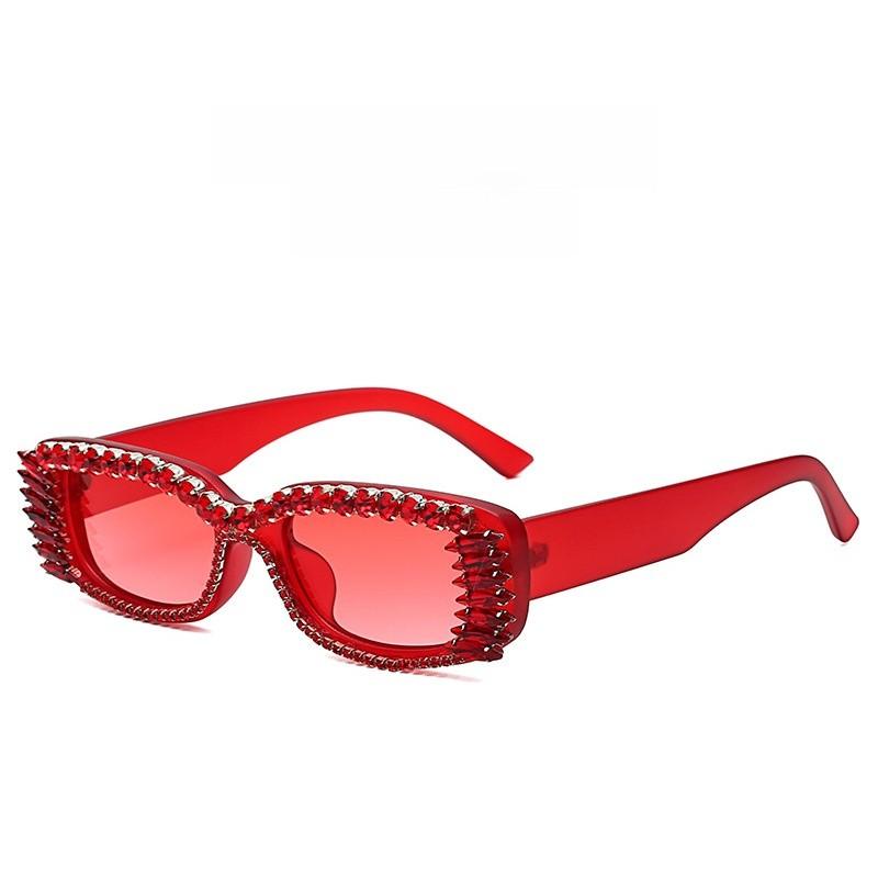 Fashion Square Pc Sunglasses With Uv400 Protection For Travel And Party