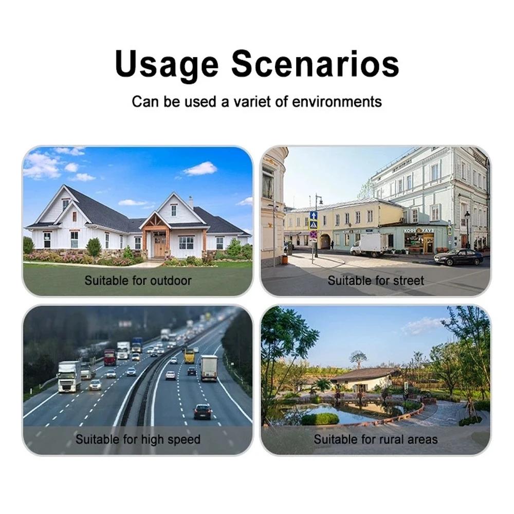 4G Солнечный Монитор Многофункциональный Низкое Энергопотребление Пульт Дистанционного Управления Уличный Фонарь WIFI Интеллектуальная Трехэкранная Камера