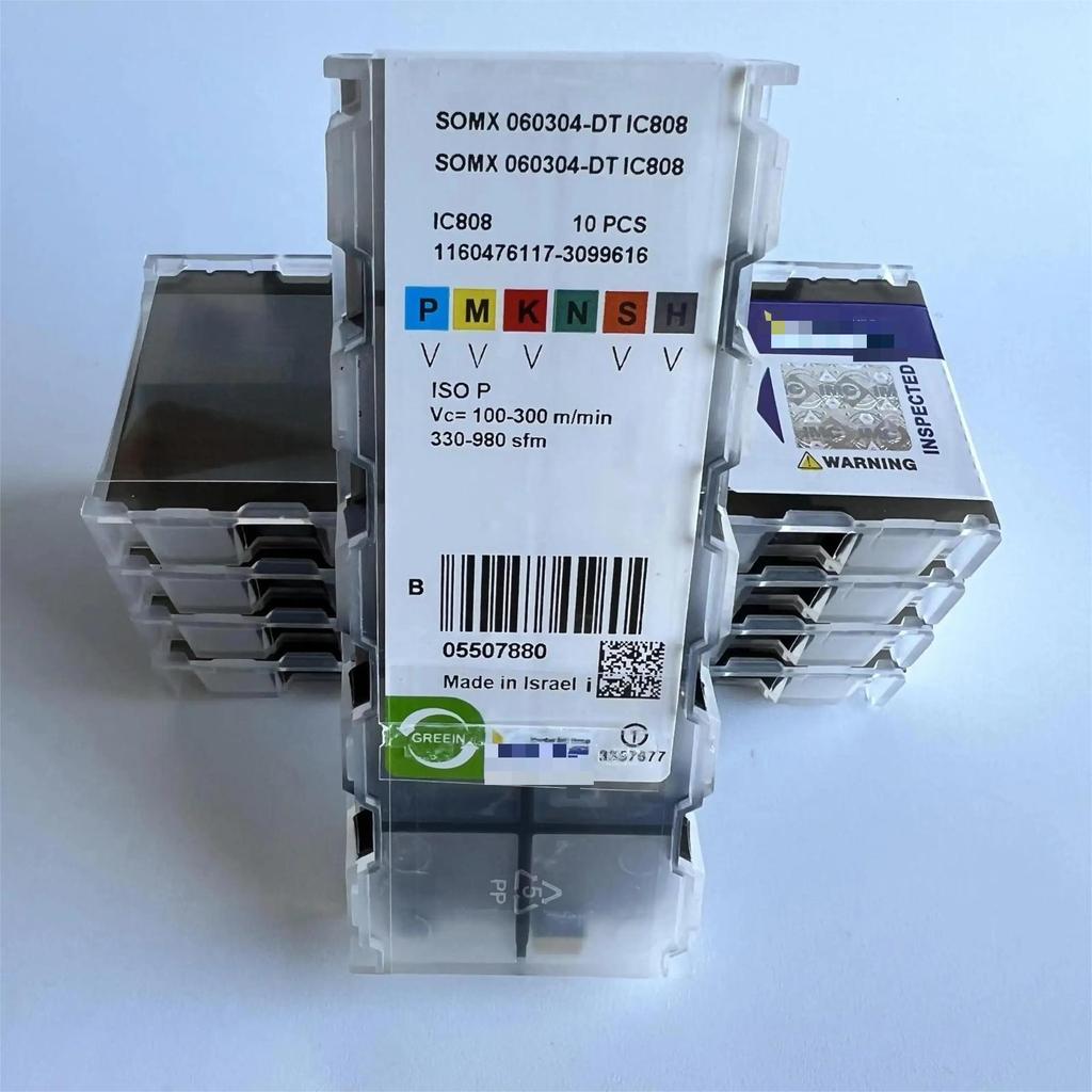 SOMX060304-DT IC808 / Промышленные сменные твердосплавные пластины 10 ШТ.