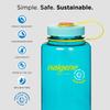 Бутылка Nalgene Color Bottle с широким горлом из полиэстера и тритана, прозрачная 91316, 1,0 л