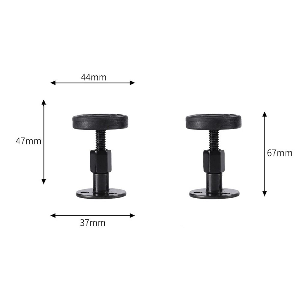 Аппаратные крепежи Противовибрационный Тихий каркас кровати Дверной упор Настенный фиксатор для комнаты Стопор для изголовья