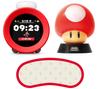 Nintendo Звуковые часы Будильник Персонаж Супер Марио Подсветка Оригинальная Маска для глаз в комплекте [Оригинальный продукт] & (Супер гриб) [Бонус]