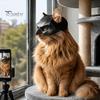 Удобная маска для кошки, маска летучей мыши, смешной шлем, шапка, костюм для косплея, регулируемый питомец для праздничного костюма, аксессуары для Хэллоуина, реквизит для фотосессии,