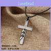 Anime Death Note Cross Pendant Necklace With Alloy Charm For Unisex Wear And Collectors